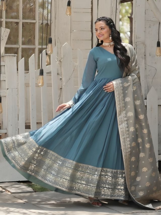 Plus Size Kurti with Dupatta